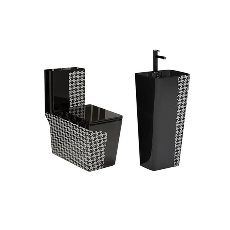 LT-1109-CG-BL1----LT-320-CG-BL1 white two-piece-toilet-suites