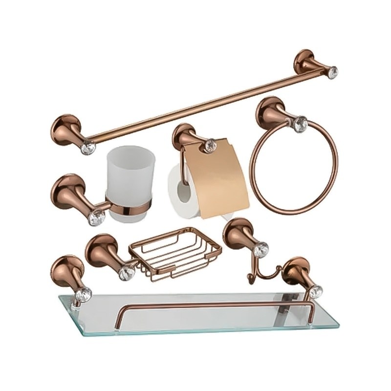 LT-ZS7500-7A-R bathroom hardware set, towel bar, bath accessory