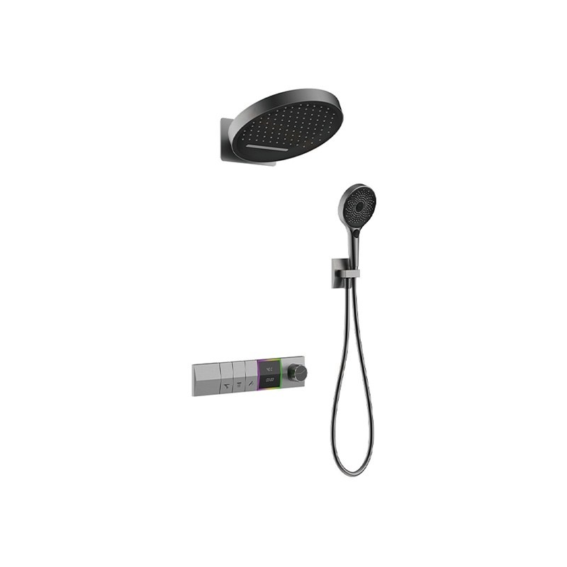 LT-10020-BRA-AZLYHS shower set, shower system, complete shower kit