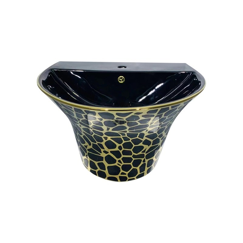 LT-518-GID-BLG2 colored wall-hung-basins