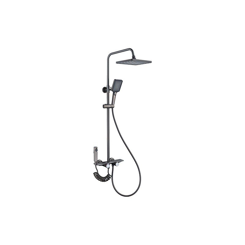 LT-10230-BRA-YTLYHS shower set, shower system, complete shower kit
