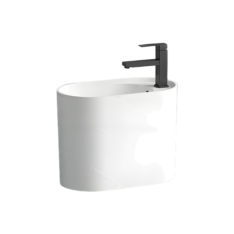 LT-5266 patterned wall-hung-basins