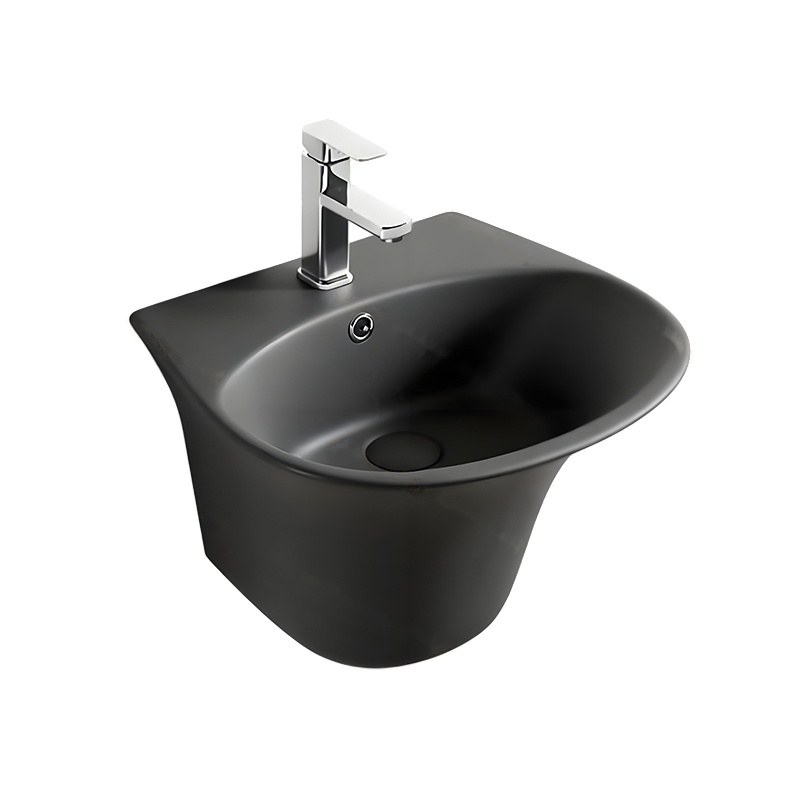 LT-533-M-DG black wall-hung-basins