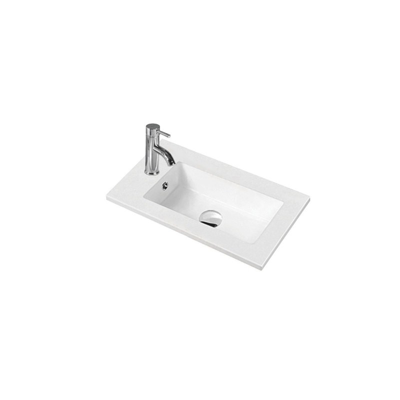 LT-7008 white countertop-basins