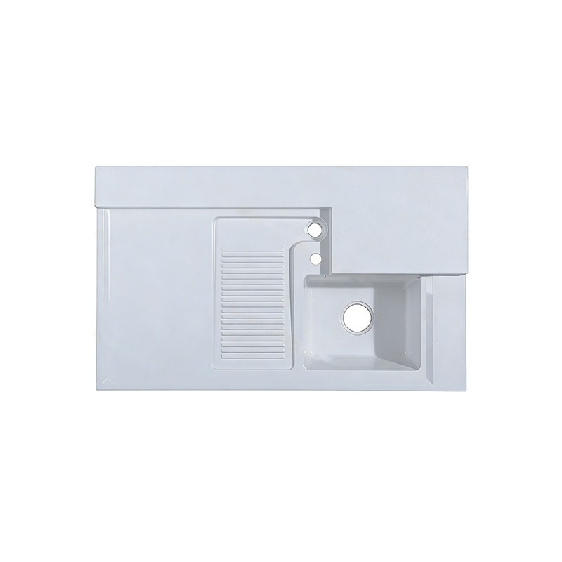LT-7207 white countertop-basins