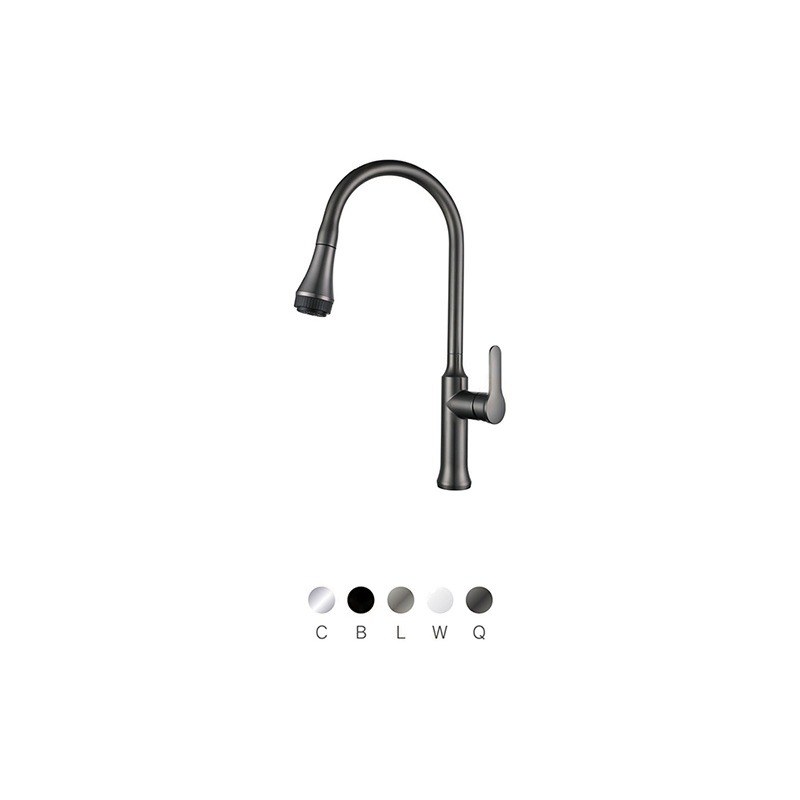LT-10066-BRA-TCCLSSCLRLT kitchen faucet, kitchen mixer tap, sink faucet