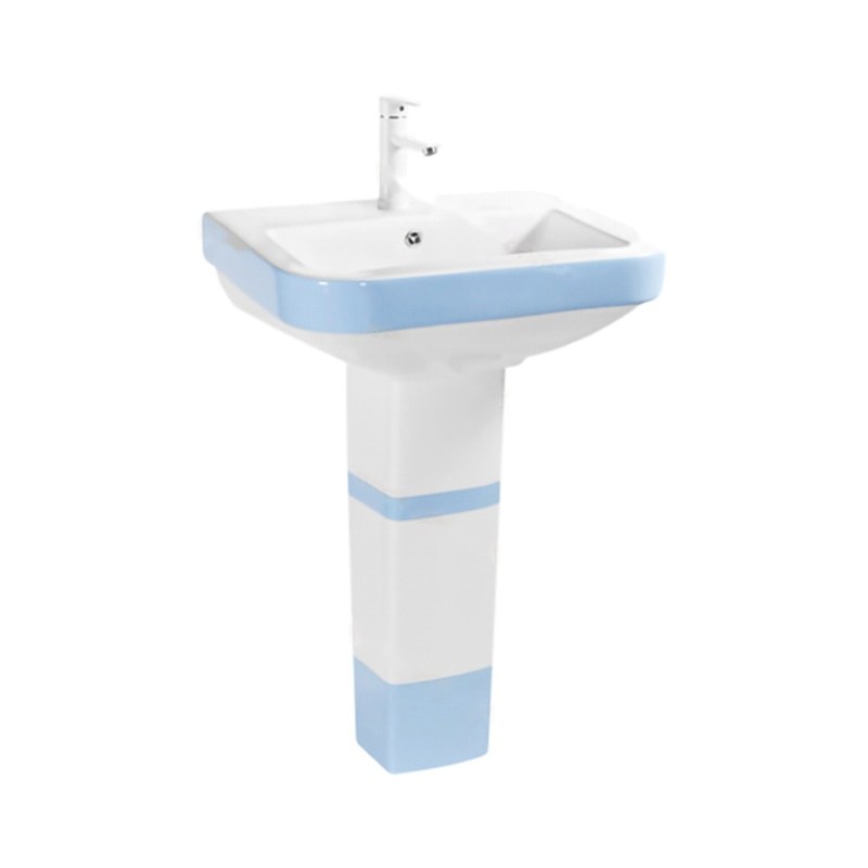LT-350P-CG-WBU patterned pedestal-basins