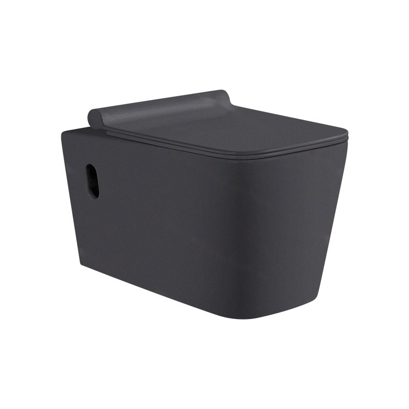 LT-403W-M-DG black wall-hung-toilets
