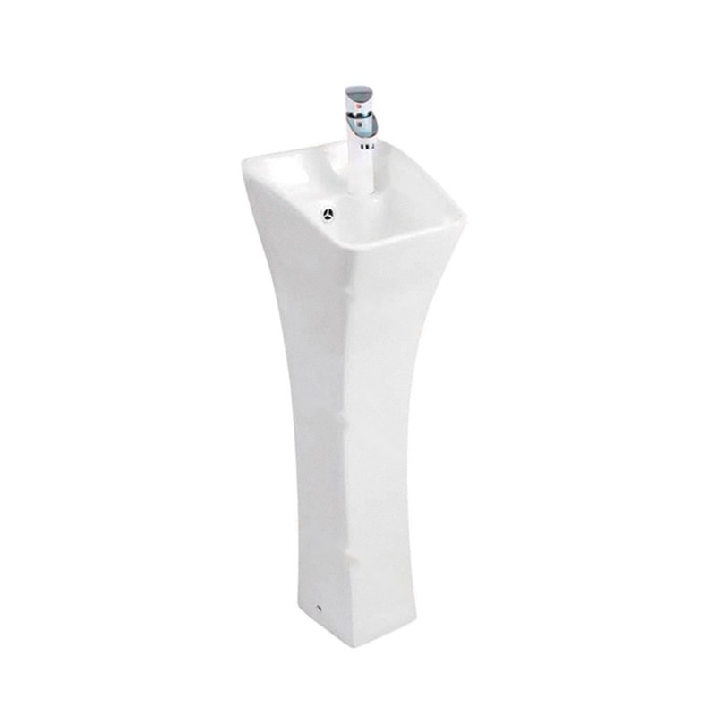 LT-308 white pedestal-basins
