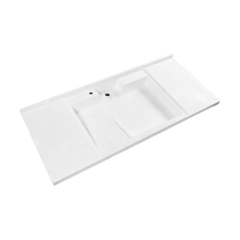 LT-7127-2 white countertop-basins