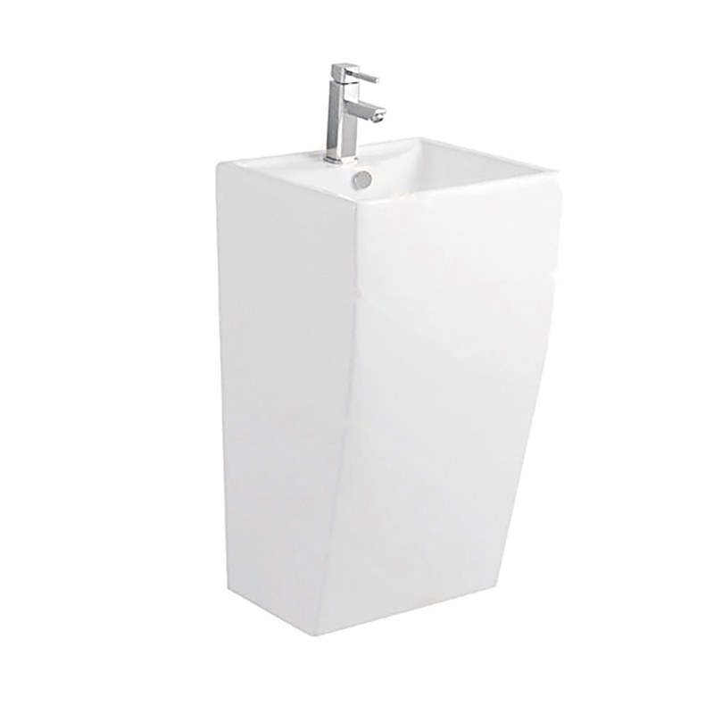 LT-314 white pedestal-basins