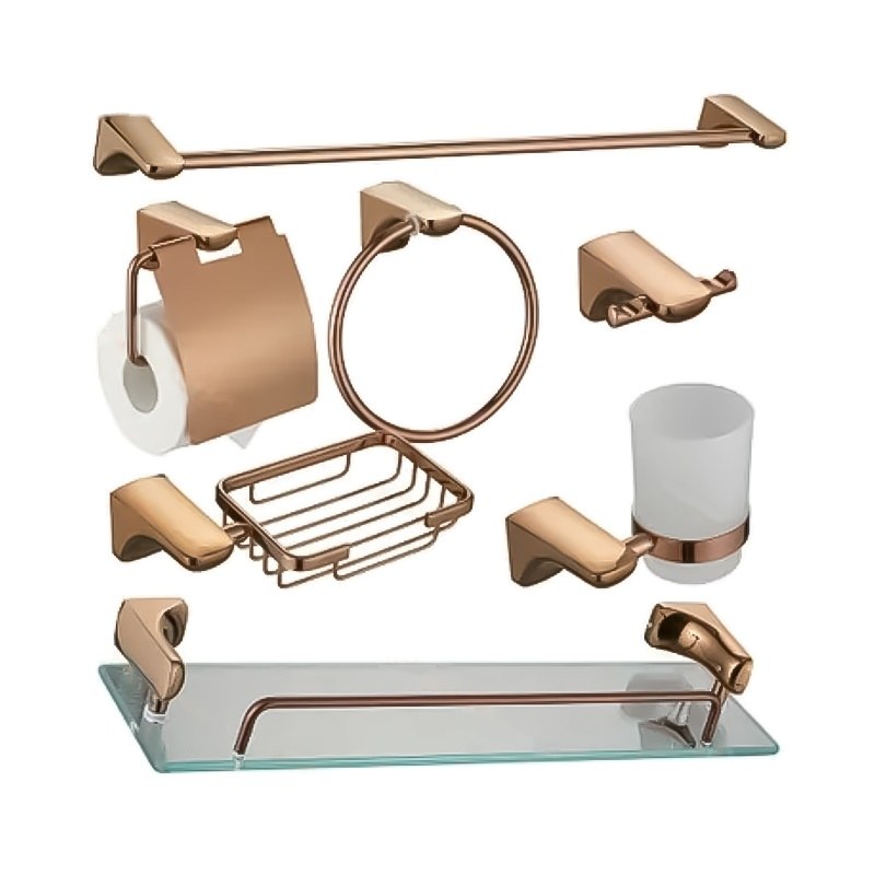 LT-ZS7600-7A-R bathroom hardware set, towel bar, bath accessory