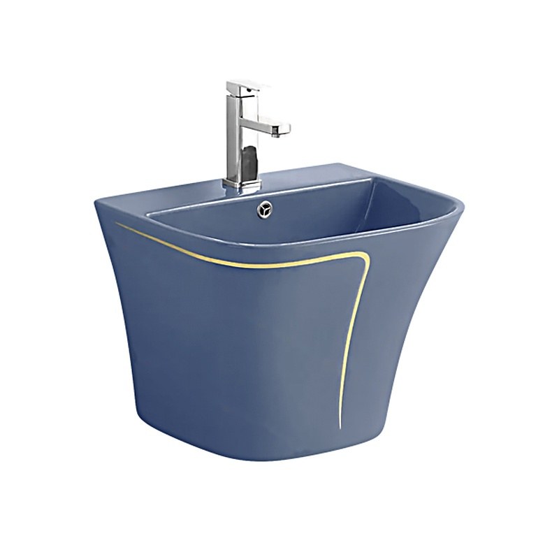 LT-587-CG-BUGL colored wall-hung-basins