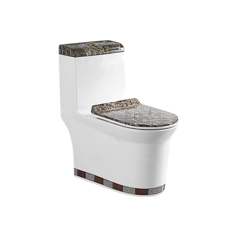 LT-1094-DP-1 patterned one-piece-toilets
