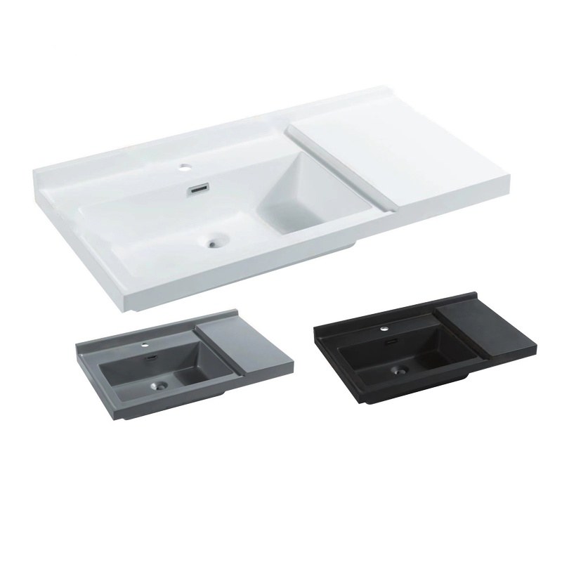 LT-775L white countertop-basins