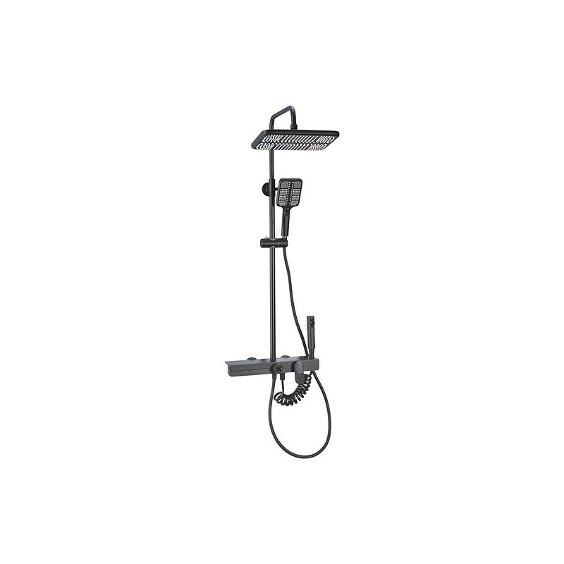 LT-10240-BRA-YTLYHS shower set, shower system, complete shower kit