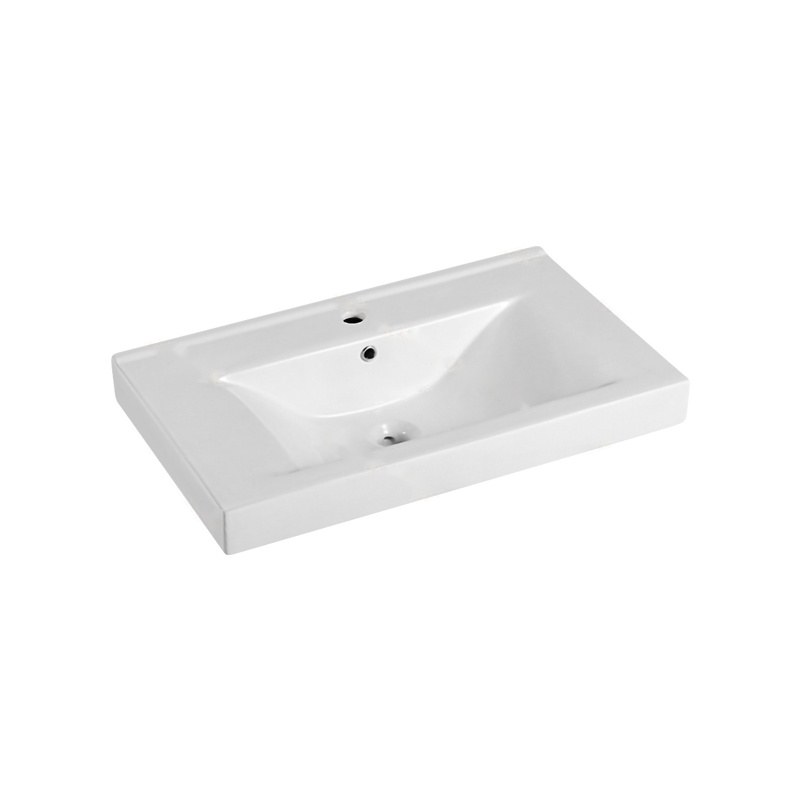 LT-731C white countertop-basins