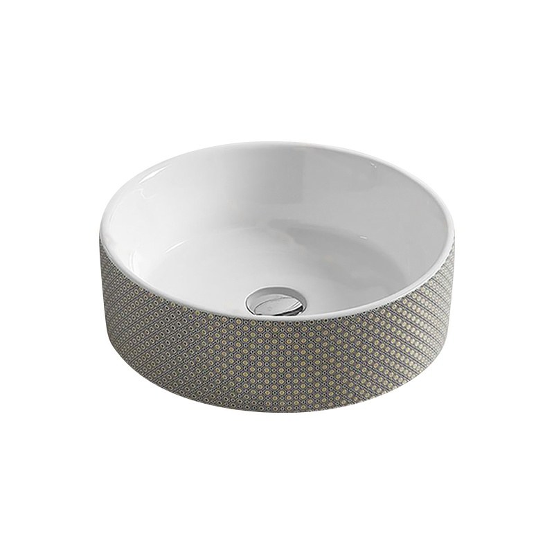LT-6003-CS-GW1 patterned art-basins