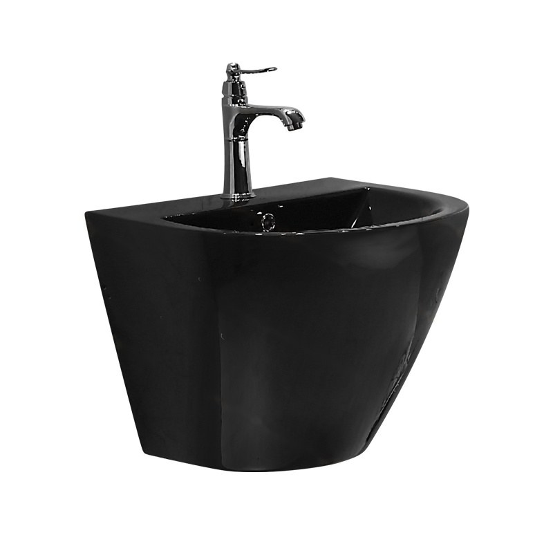 LT-501-CG-BL black wall-hung-basins