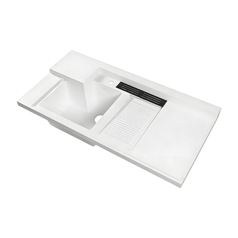 LT-7140-2 white countertop-basins