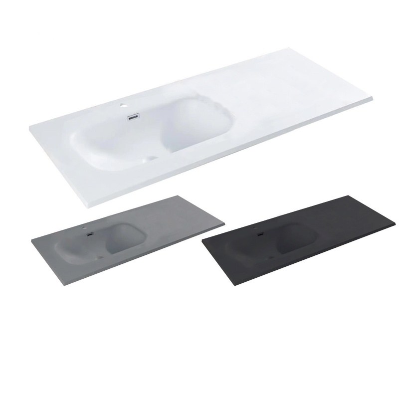 LT-782L white countertop-basins