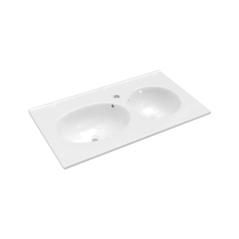 LT-737A white countertop-basins
