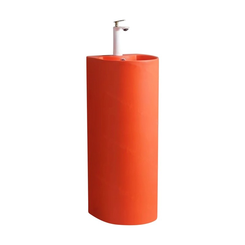 LT-325-M-O colored pedestal-basins