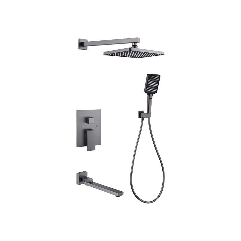 LT-10137-BRA-AZLYHS shower set, shower system, complete shower kit
