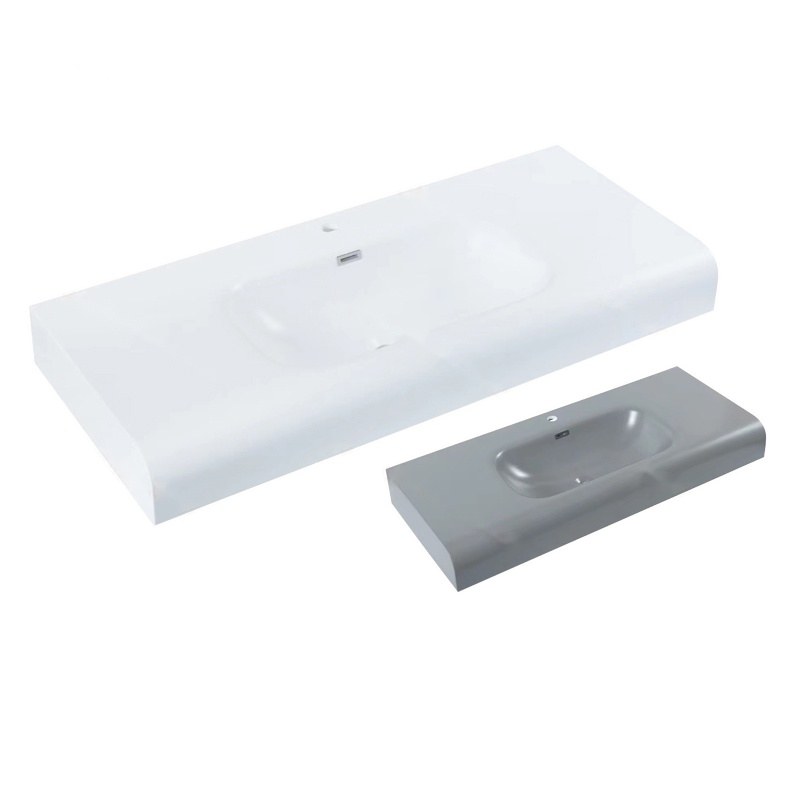 LT-787 white countertop-basins