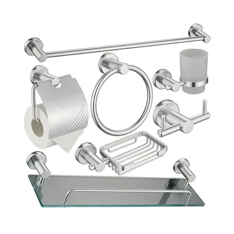 LT-AL8000-7A-S bathroom hardware set, towel bar, bath accessory