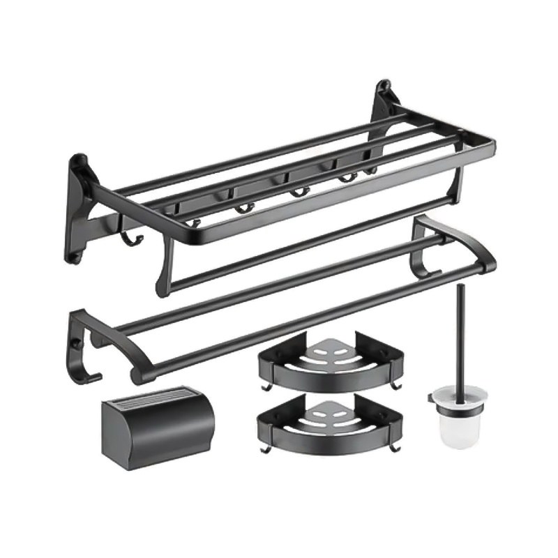 LT-AL1000-5-B bathroom hardware set, towel bar, bath accessory