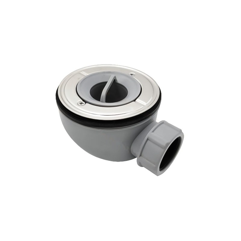 LT-10015-SS+PLA-LYFXSQ floor drain, shower drain, waste outlet