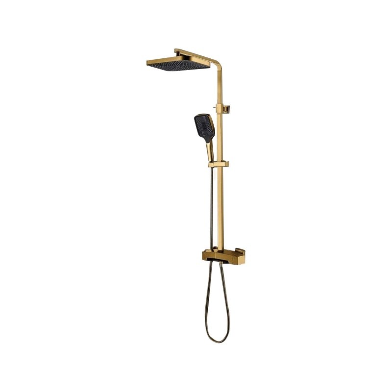 LT-10432-BRA-YTLYHS shower set, shower system, complete shower kit