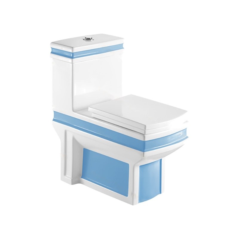 LT-1028-CG-WBL colored one-piece-toilets