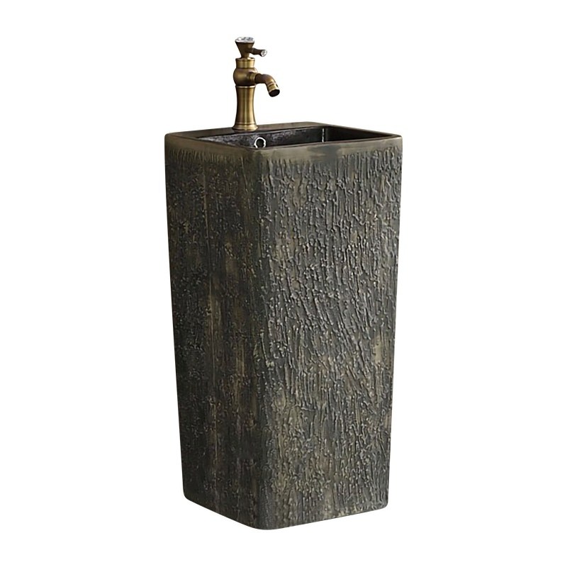 LT-309-RS-DB black pedestal-basins