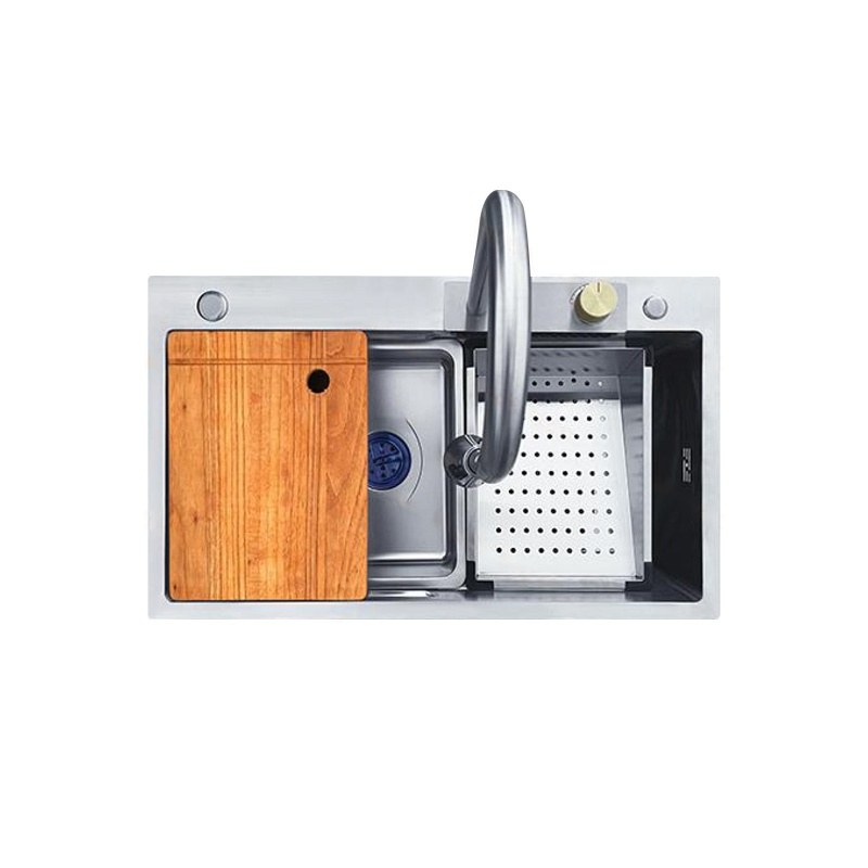 LT-6845FA1LS-Satin kitchen sink, stainless sink, wash basin sink