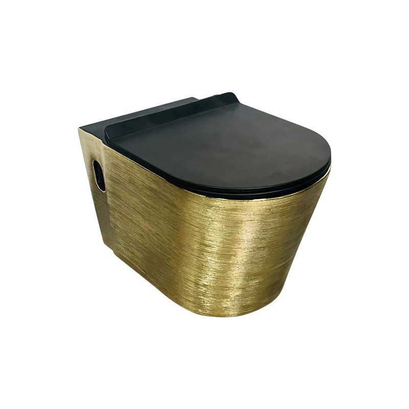 LT-442W-BS-M-GDBL gold wall-hung-toilets
