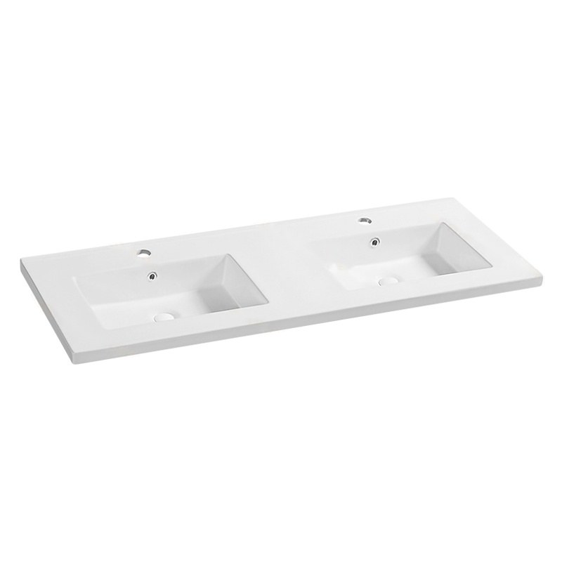 LT-706-120D white countertop-basins