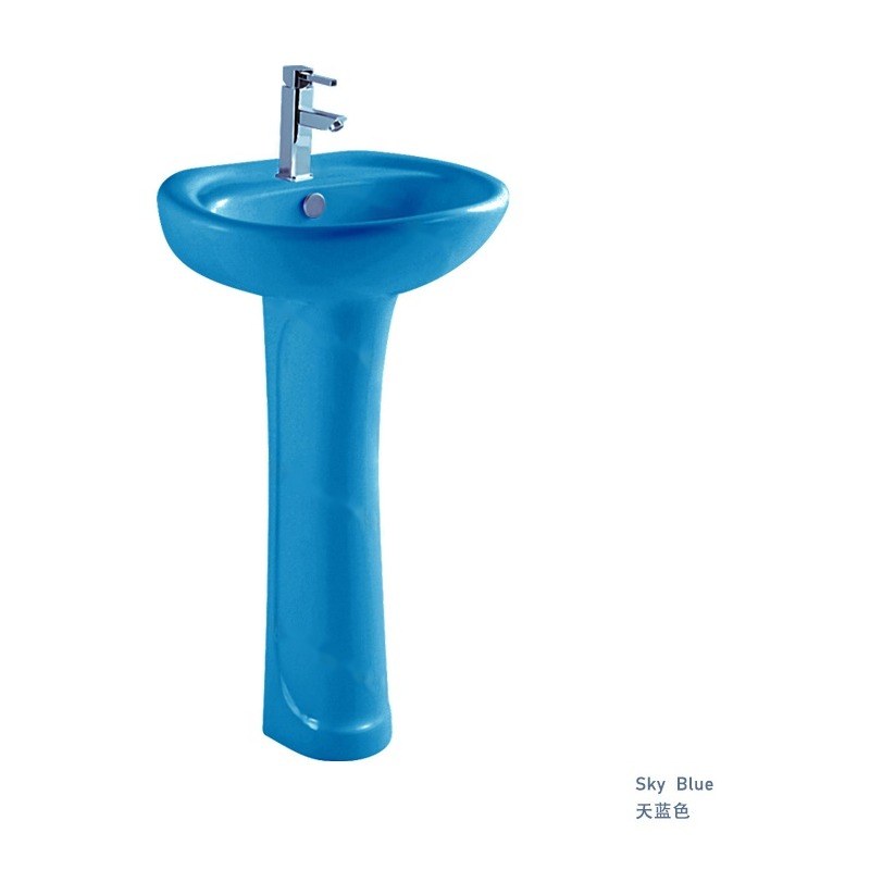 LT-322P-CG-BU colored pedestal-basins