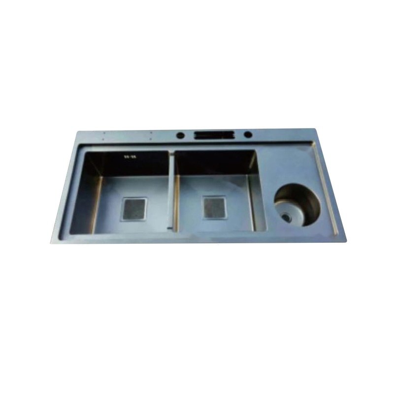 LT-10046DHBELS-Black kitchen sink, stainless sink, wash basin sink