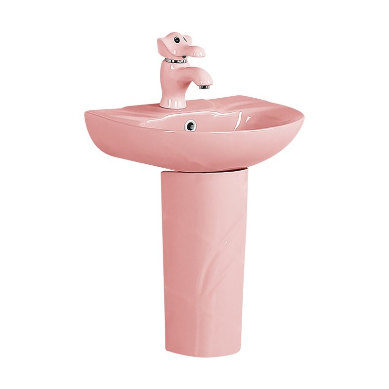 LT-380P-CG-LP colored pedestal-basins