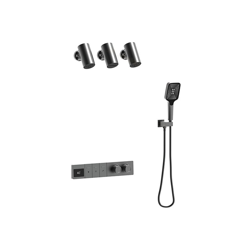 LT-10034-BRA-AZLYHS shower set, shower system, complete shower kit