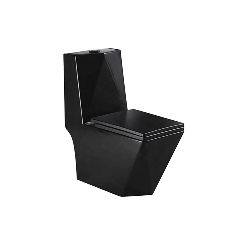 LT-1107-M-BL black one-piece-toilets