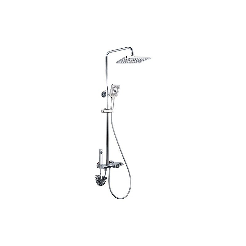 LT-10244-BRA-YTLYHS shower set, shower system, complete shower kit