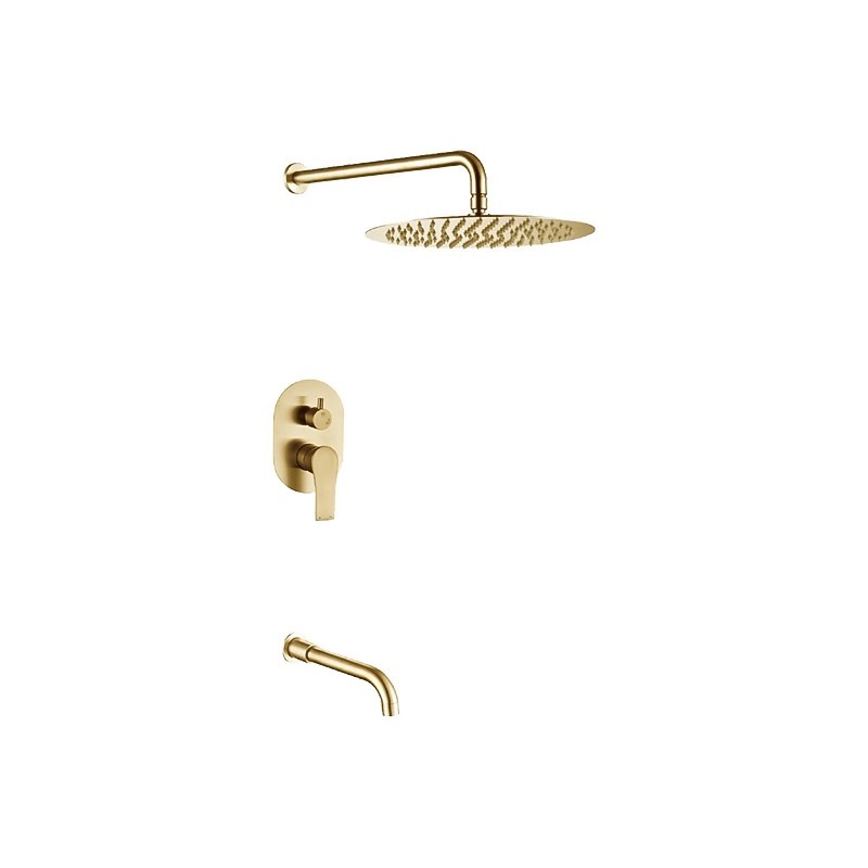 LT-10015-SS-AZLYHS shower set, shower system, complete shower kit