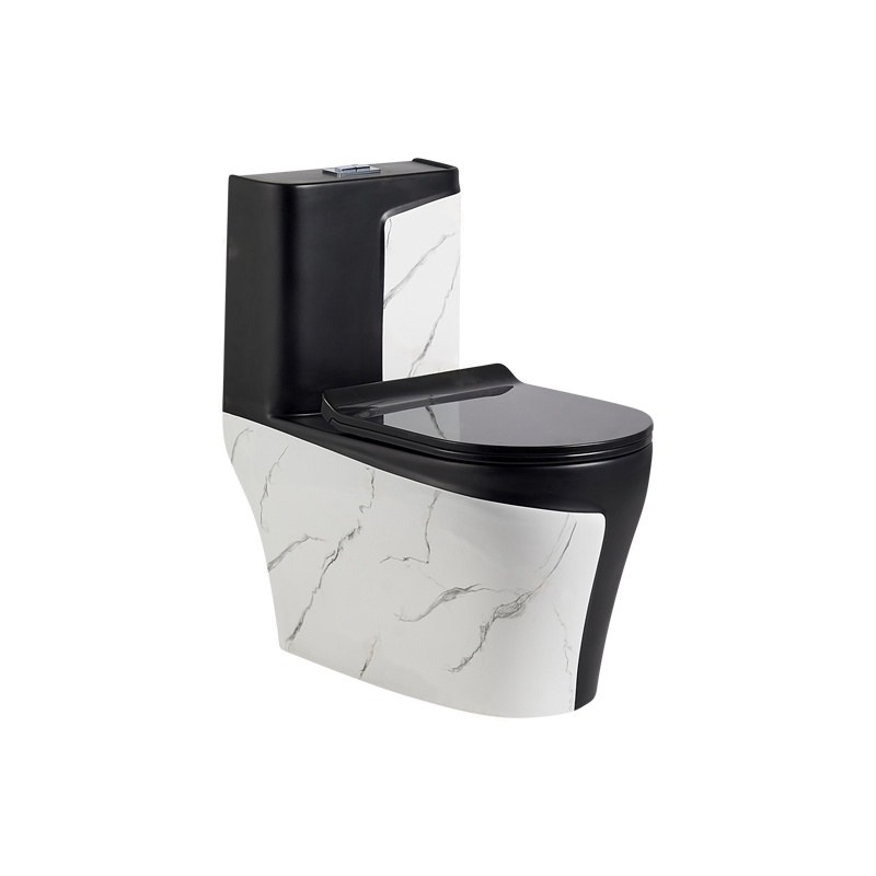 LT-1121-DP-WBL black one-piece-toilets