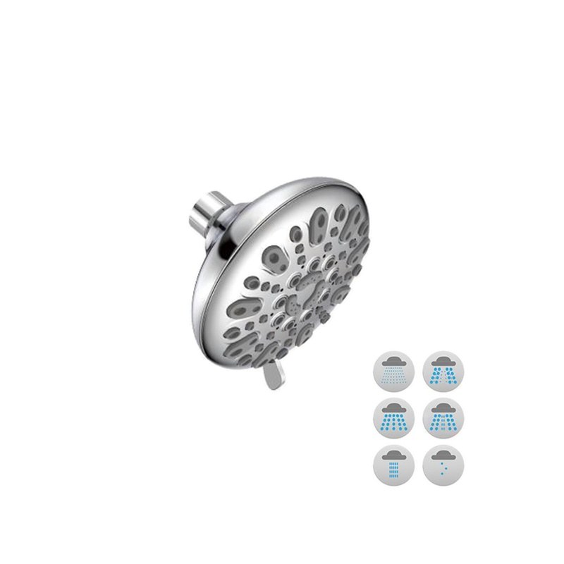 LT-10102-PLA-DP overhead shower, rain shower head, ceiling shower