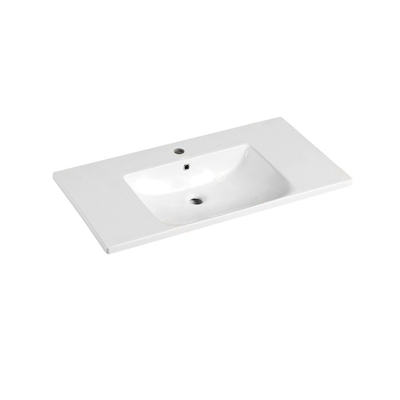 LT-7016 white countertop-basins