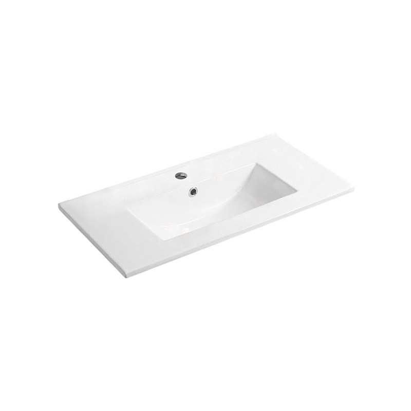 LT-7004 white countertop-basins