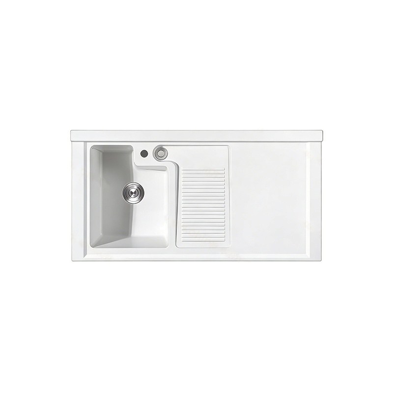 LT-7115R white countertop-basins